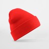 Winter beanie - B45:Fire Red, 100% acrylic (Ash, Granite, One Size